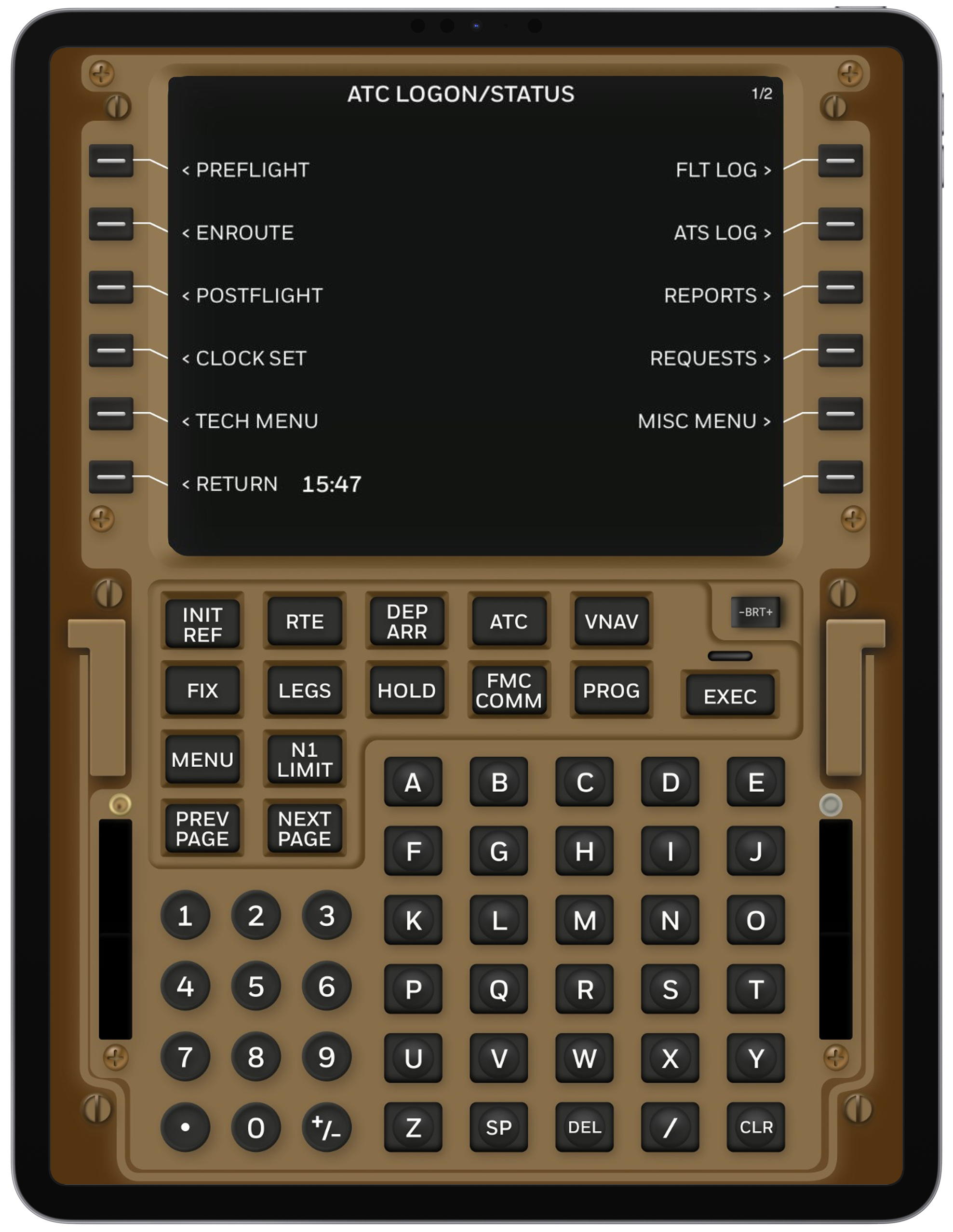 app screen